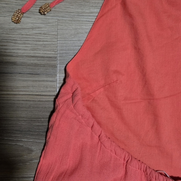 NWOT Free People Endless Summer Moonlight Chic Coral Halter Maxi Dress Size XS - Picture 12 of 16